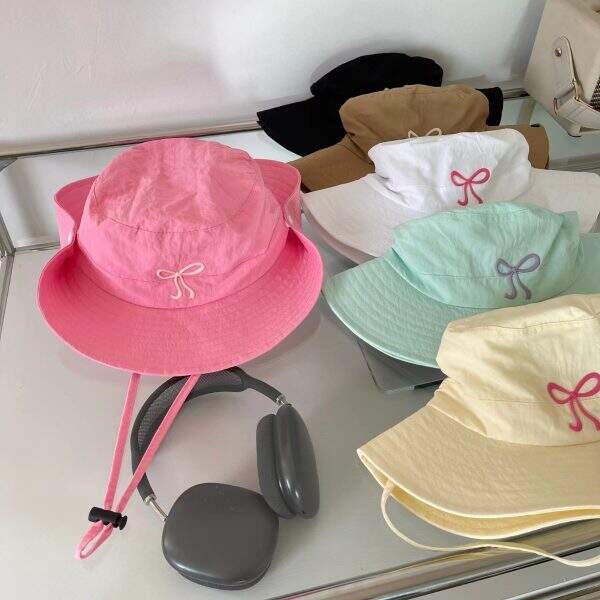 Butterfly knot rope quick drying fisherman hat - Image 1