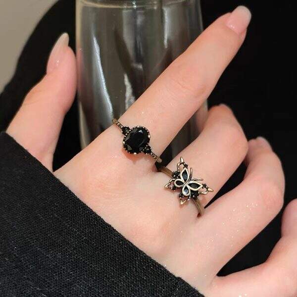 Vintage butterfly ring style - Image 1