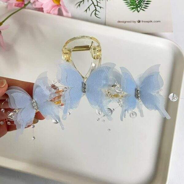 Butterfly hair clip - Image 3