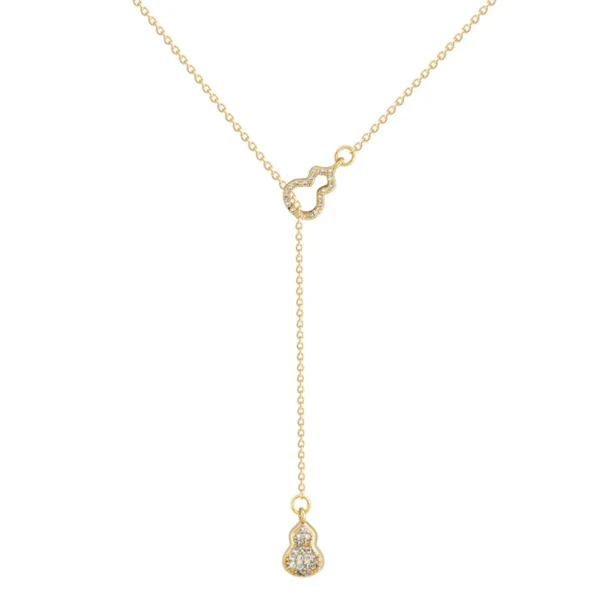 Tassel pendant gourd necklace - Image 5