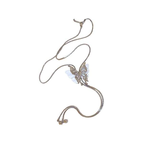 Butterfly tassel necklace - Image 5
