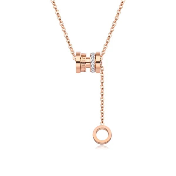 Luxury Roman numeral necklace - Image 5