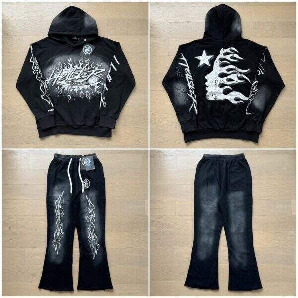 Street Casual Hoodie Pants - Image 2