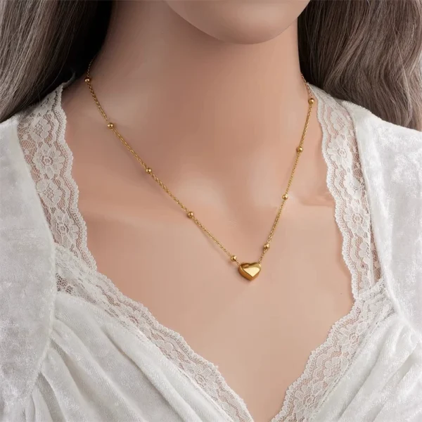 Pearl Love Necklace - Image 3