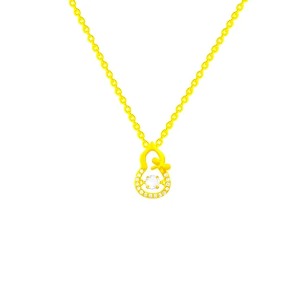 Outlet Clearance Lucky Gourd Collarbone Chain Outlets Female - Image 5