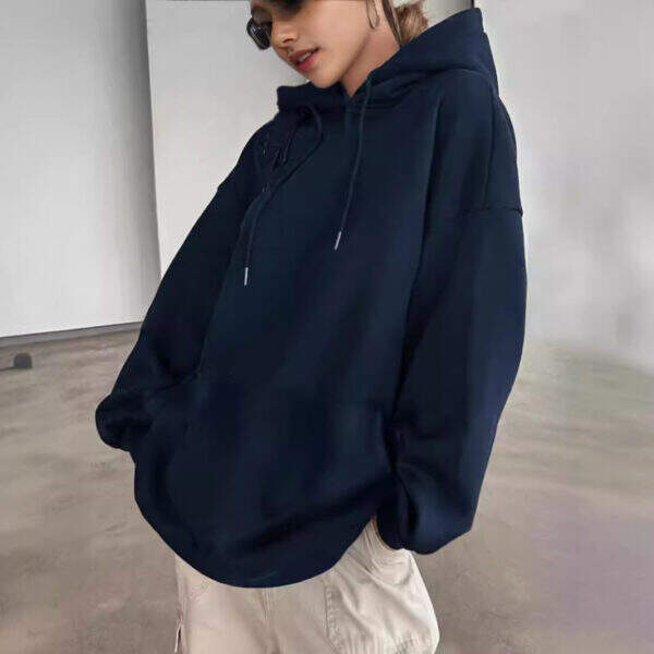 Layered casual hoodie - Image 2