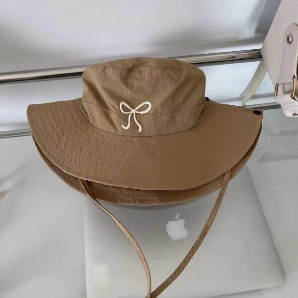 Butterfly knot rope quick drying fisherman hat - Image 4