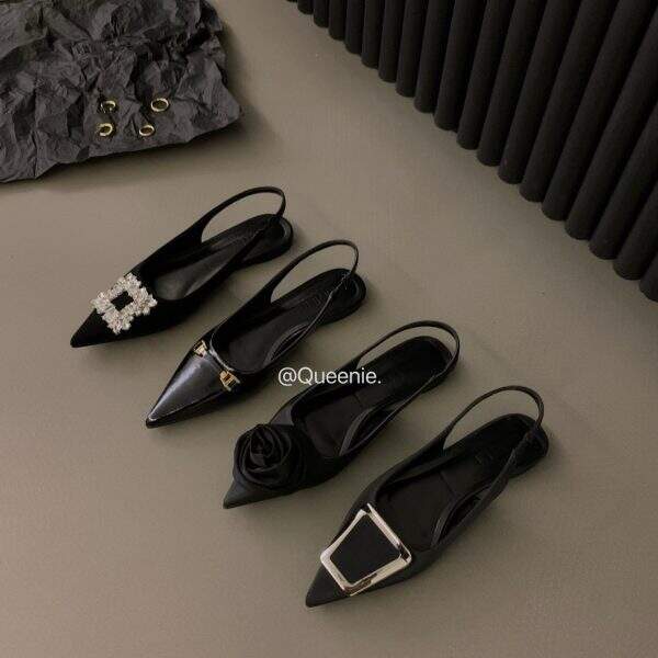 Flat toe sandals, fairy shoes, new style - Image 1