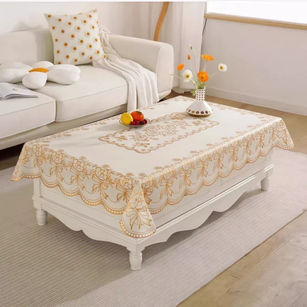 Tablecloth is waterproof, oil resistant, non washable, and waterproof - Image 2