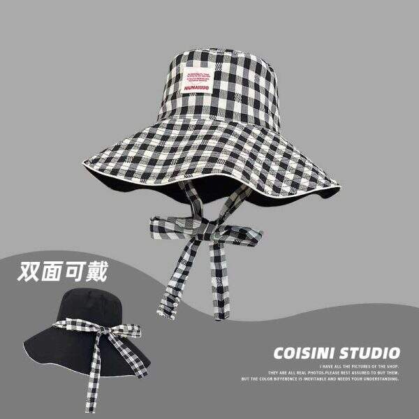 Double sided sun protection hat with large brim - Image 1