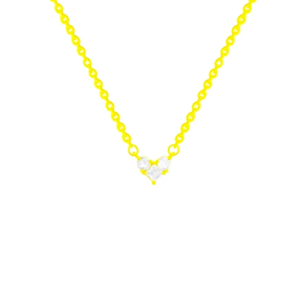 Love collarbone chain outlets for women - Image 5