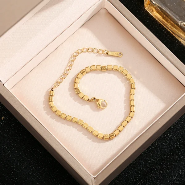 Full steel diamond bracelet - Image 4