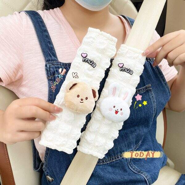 Seat belt shoulder protection cover - Image 2