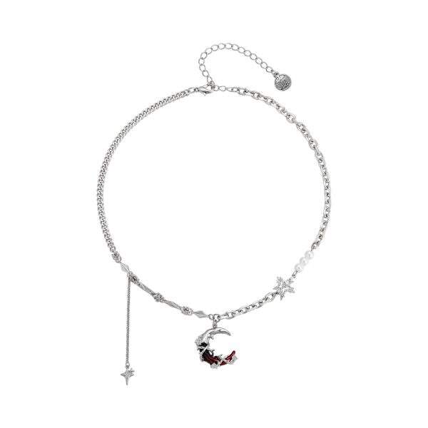 Original Crimson Moon Series Necklace - Image 5