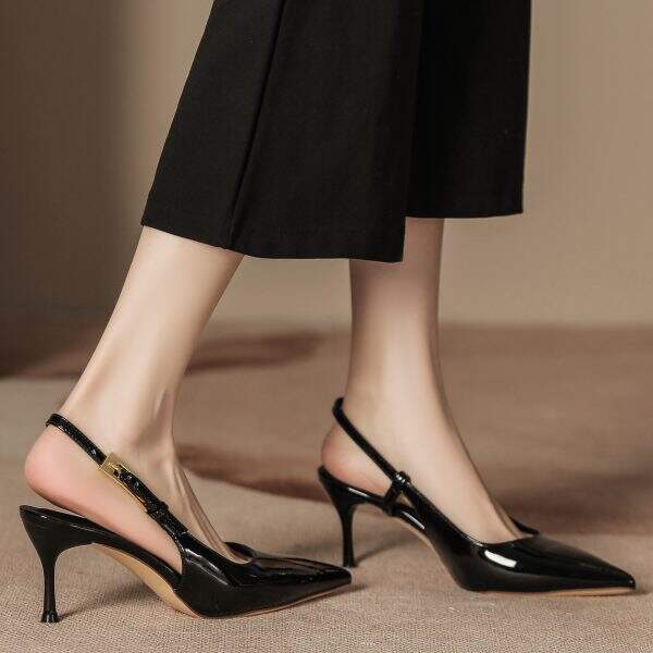 High heels pointed straight strap - Image 5