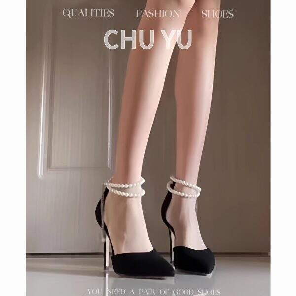 Ankle strap high heels - Image 1