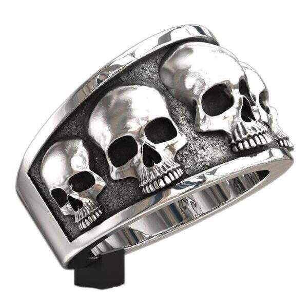 Hot selling hip-hop creative skull ring - Image 4