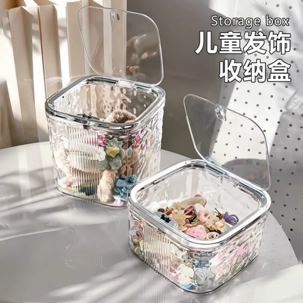 Children's hair accessory storage box - Image 1