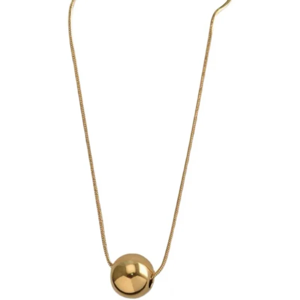 Warehouse high-end round bead collarbone chain - Image 5