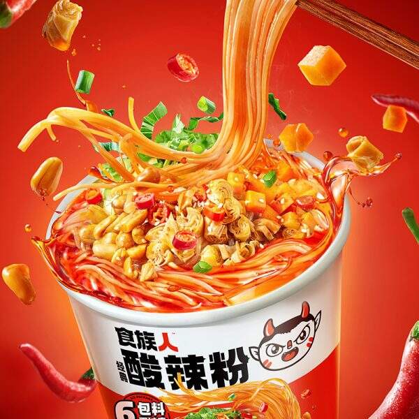 Classic Sour and Spicy Noodles - Image 3