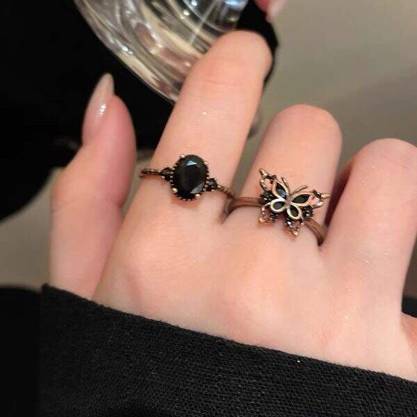 Vintage butterfly ring style - Image 3