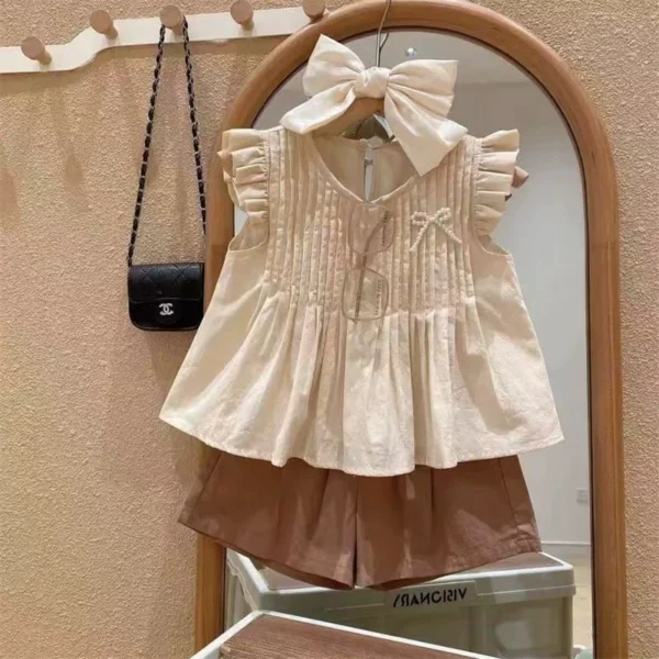 Shorts, two-piece set for girls - Image 3
