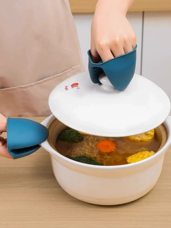 Anti scald clip, bowl holder, household kitchen - Image 2