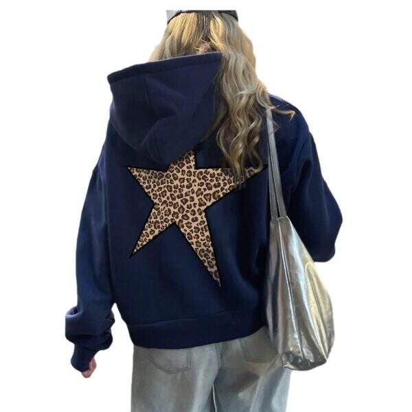 Layered casual hoodie - Image 5