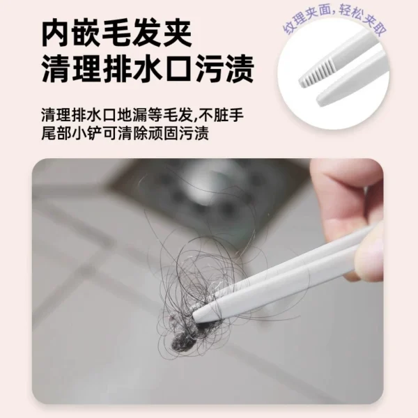 Rotating multifunctional no dead corner gap brush bathroom - Image 4