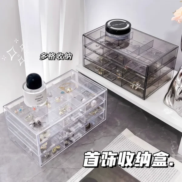 Acrylic multi-layer jewelry box - Image 4