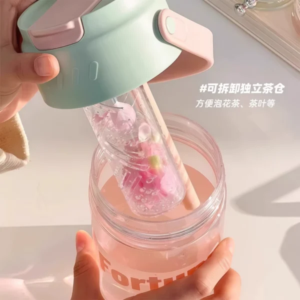 New large capacity portable tea isolation cup - Image 5