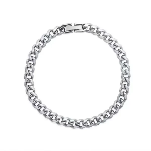 European American Cuban Bracelet for Men - Image 5