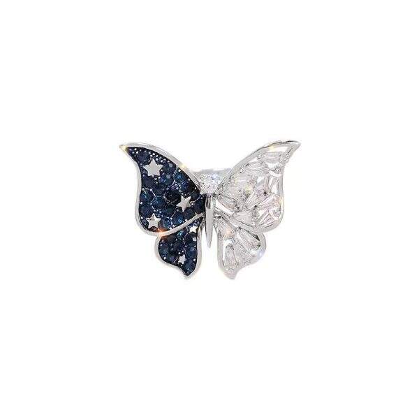 Butterfly Opening Adjustable Ring Female Ins - Image 5