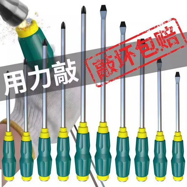 Industrial grade extended threading screwdriver - Image 3