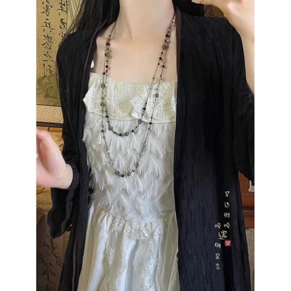 Vintage vintage long necklace for women - Image 5
