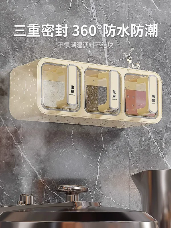Seasoning box wall mounted household kitchen - Image 5