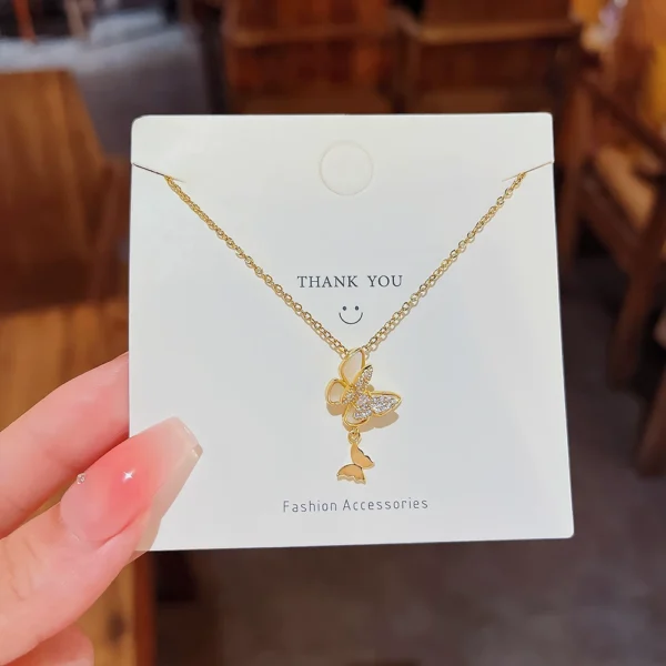3D bow necklace - Image 1