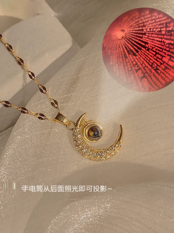 Moon 520 Projection Necklace - Image 3