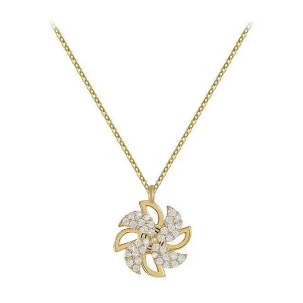 Rotating Windmill Necklace - Image 5