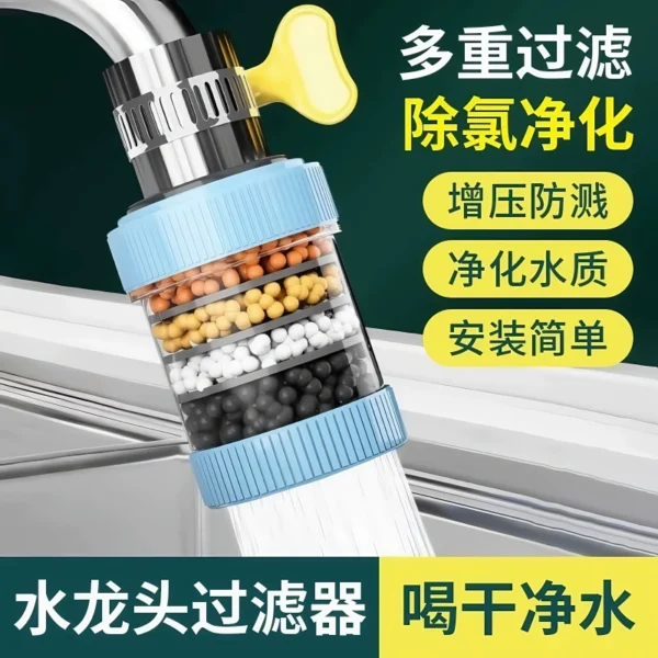 Faucet extension filter for spraying - Image 1