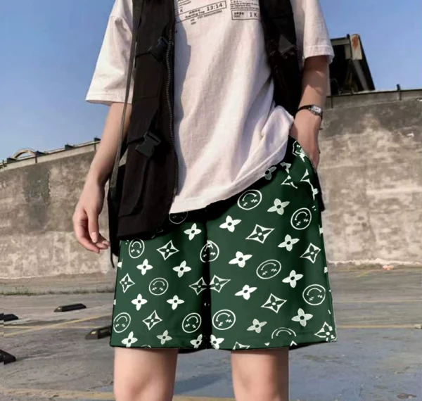 New printed five quarter sports shorts - Image 2