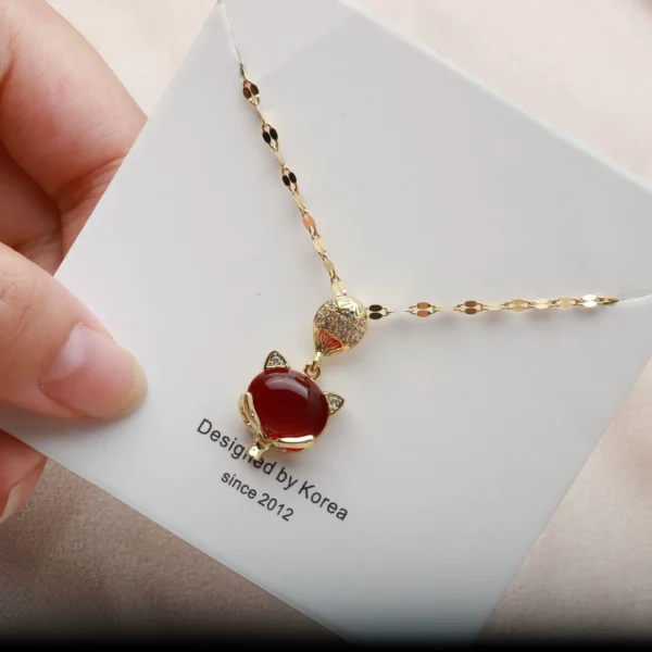 Crystal necklace outlets women's accessories - Image 3