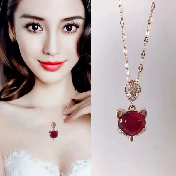 Crystal necklace outlets women's accessories - Image 4