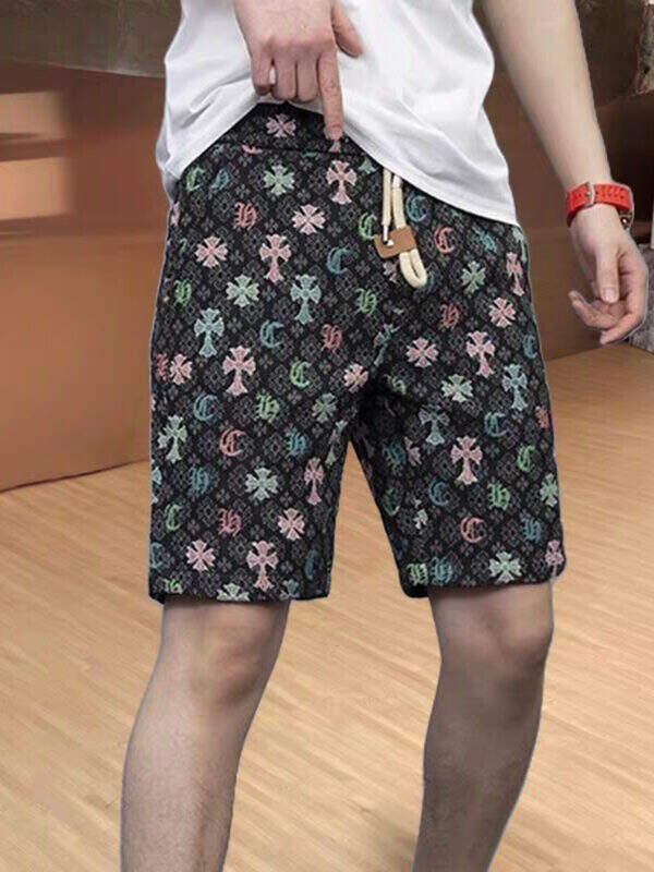 Trendy straight leg men's shorts - Image 2