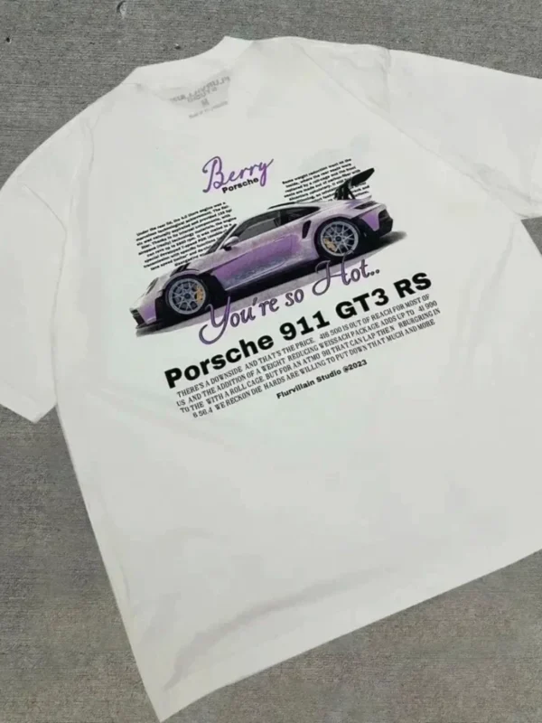Round neck printed t-shirt - Image 4