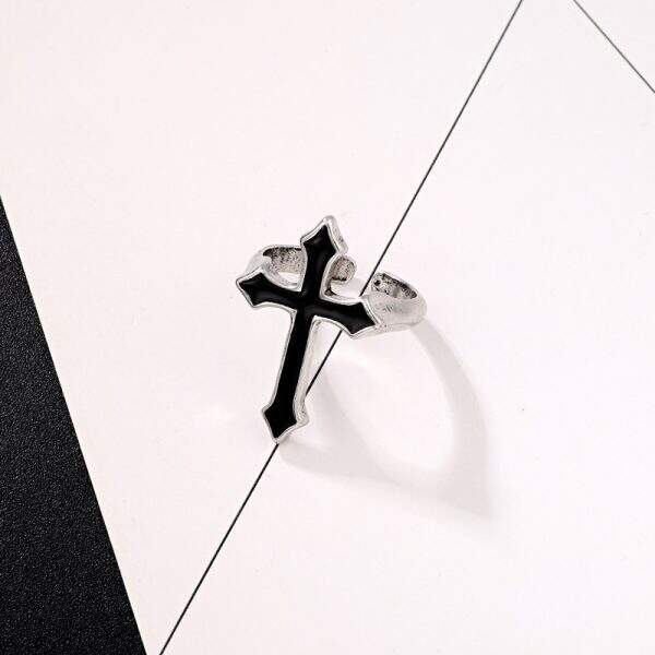 Sex Hip Hop Fashion Cross Ring - Image 4