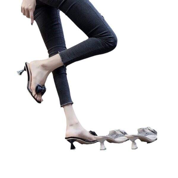 transparent one line slippers - Image 5