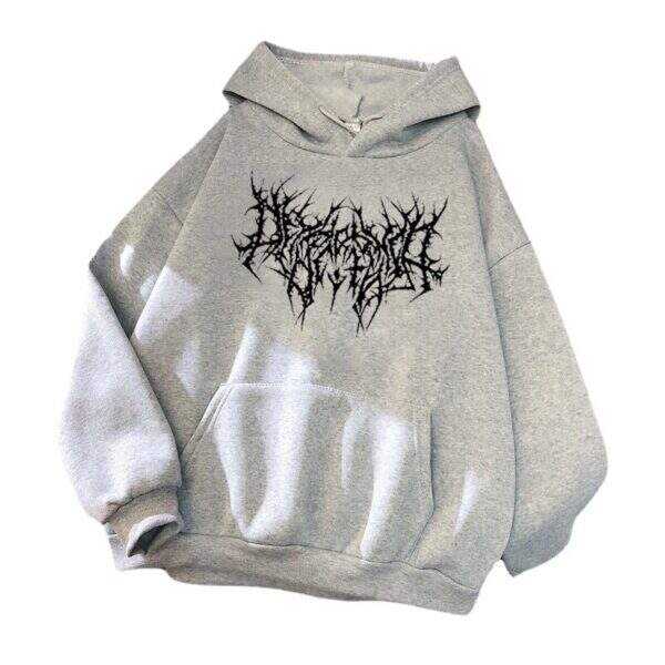 Hoodie long sleeved Harajuku - Image 5