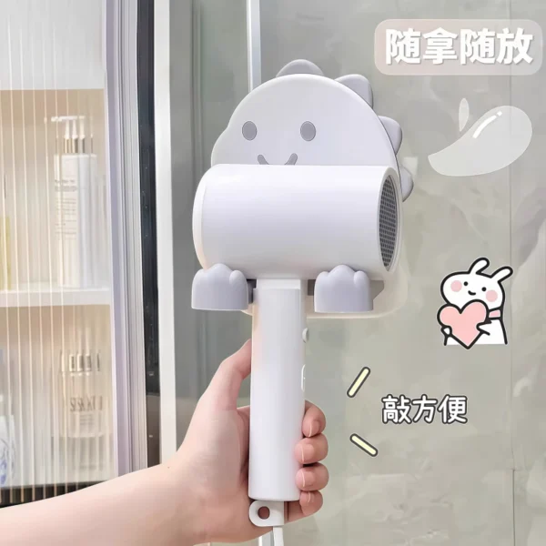 bathroom wall mounted hair dryer rack - Image 4