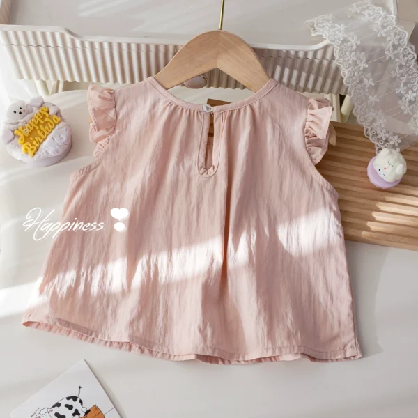 Baby girl's western-style clothes - Image 4